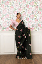 Sitara Green Silk Saree